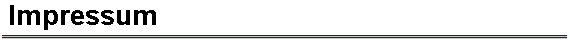  Impressum 